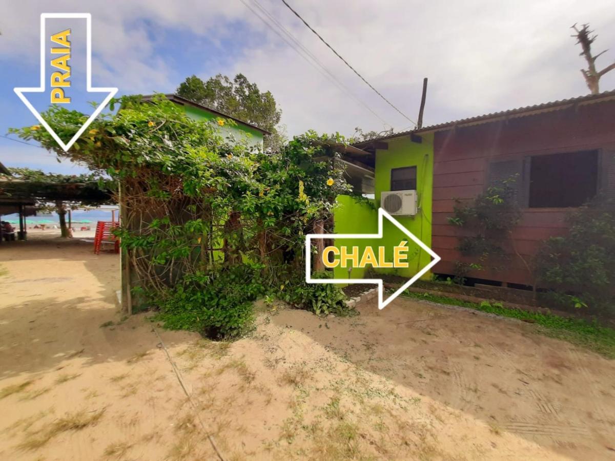 827 Chale Pe Na Areia, Completo Na Praia Do Estaleiro Em Ubatuba - 1 Dormitorio, 1 Banheiro, 1 Vaga De Garagem מראה חיצוני תמונה
